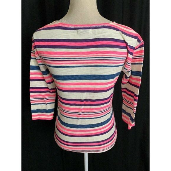 Juicy Couture Striped Long sleeve t shirt top - Picture 4 of 6